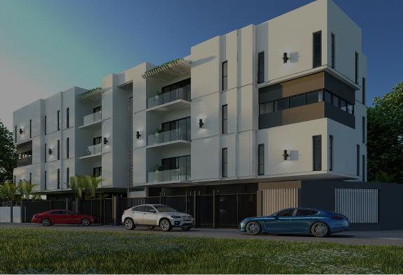A BLOCK OF 13 UNITS OF 3 BEDROOM FLATS AT ODUDUWA WAY, IKEJA GRA